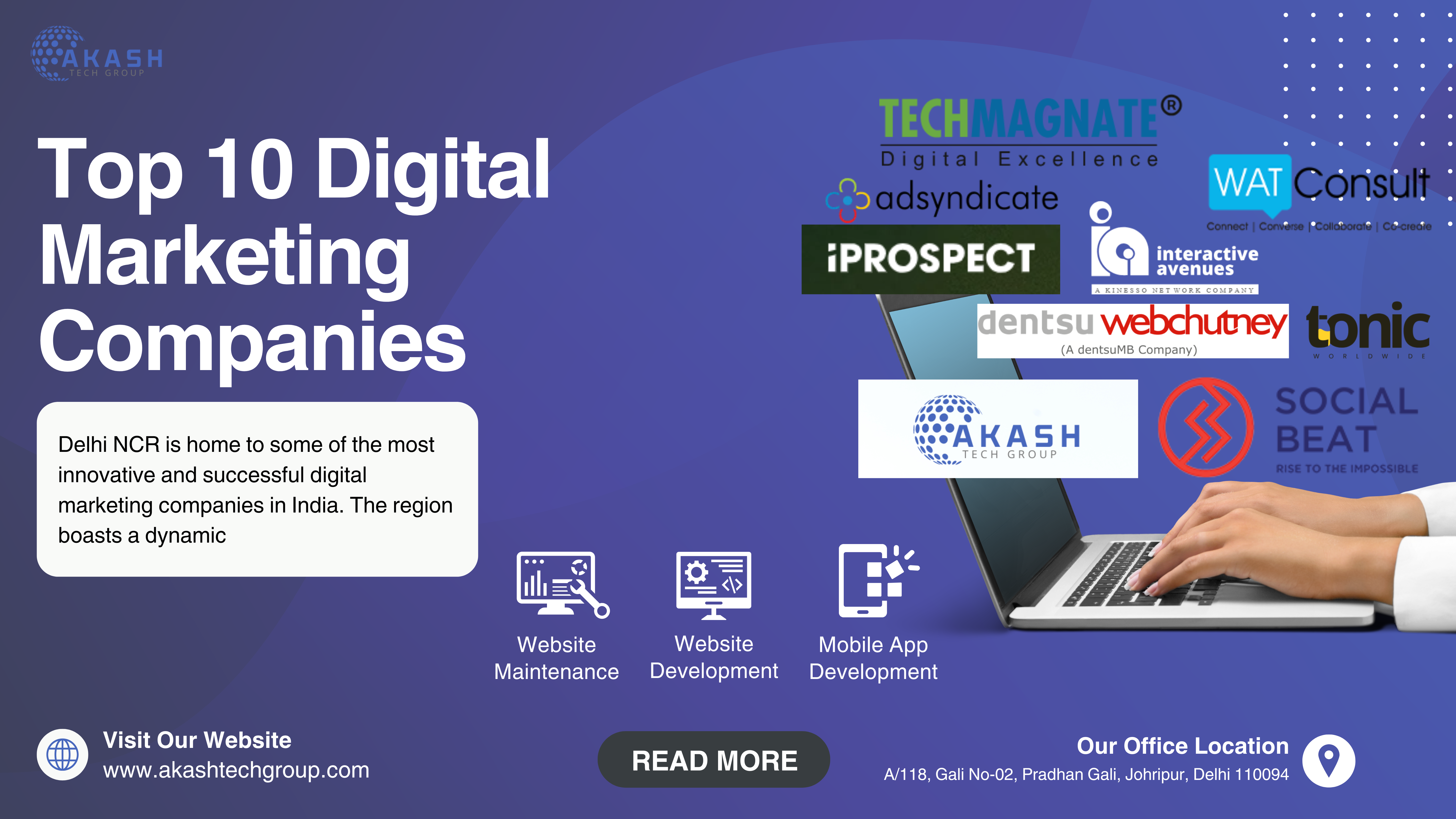 Top 10 Digital Marketing Companies in Delhi NCR